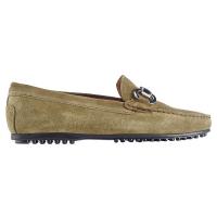 Cleo|Snaffle|Bar|Loafers|140Olive