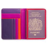 Mywalit|RFID|Passport|Cover|1433|Sangria Multi|Open|