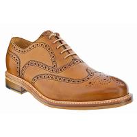 The Tannery|Berwick|Brogue Shoe|2817|Tan|Tan Brogues|Mens Shoes|Mens Brogues|Mens Leather Brogues|Leather Brogues| Leather Sole|