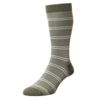 Pantherella|Mens|Beech|Socks|535500|Light Olive|Medium|
