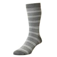 Pantherella|Mens|Beech|Socks|535500|Mid Grey|
