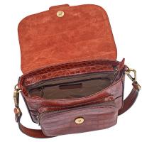 Handbag|9493441|Cognac|Open|
