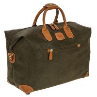 Bric's|Life|18"Clipper|Holdall|Olive|Angle|