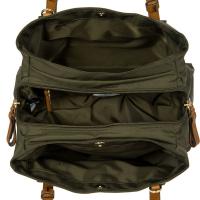 Bric's|X-Bag|Small|Handbag|Olive|OPen|