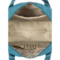 Bric's|X-Travel|Holdall|with|Pockets|Grey Blue|Open|