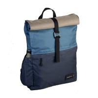 Property Of...|Bob|Foldable|Backpack|Khaki/Blue/Navy|