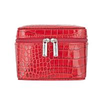 Cepi|jewellery case|travel jewellery case|115M|medium|zip around|leather jewellery case|red leather|croc leather|gifts for her|Christmas|new in|