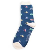 Mr Sparrow|Helicopters|Socks|Navy|