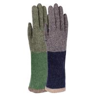 Wool/Angora|Long|Stripe|Gloves|253|