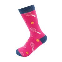 Tennis|Socks|Hot Pink|
