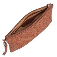 Tannery|Clutch|Bag|710|Woven|Brown|Inner|