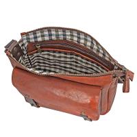 Chiarugi|Old Tuscany|Reporter Bag|52002|leather bag|brown leather bag|mens leather bag|man bag|work bag|mens work bag| The Tannery