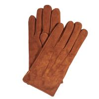 Men's|Suede|Cashmere|Lined|Gloves Tan