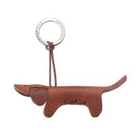 The Tannery|Sausage|Dog|Keyring|P289|Novelty|Brown|