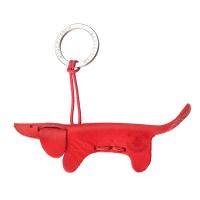 The Tannery|Sausage|Dog|Keyring|P289|Novelty|Red|