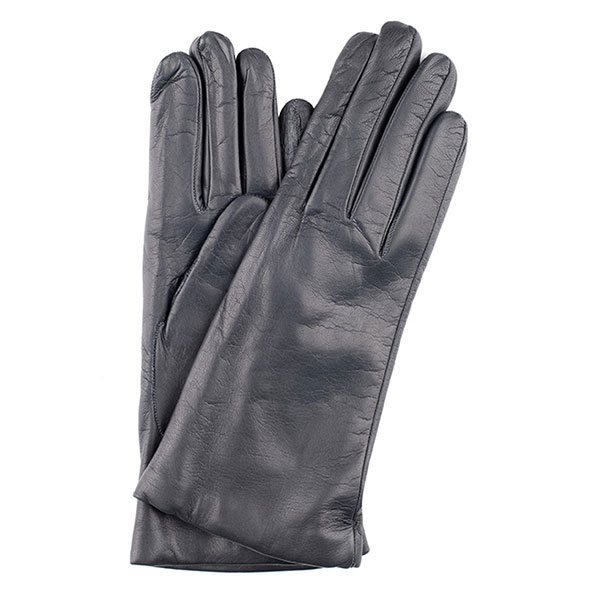 The Tannery|Silk|Lined|Gloves|Grey|