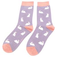 Rabbits|Socks|Lilac|