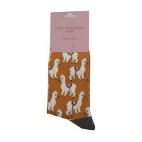 Miss Sparrow|Llamas|Socks|Mustard|Fold|