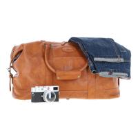 Austin|Leather|Holdall|Tan|Jeans|