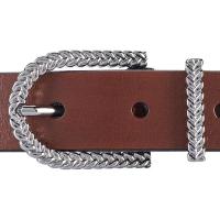 The Tannery|Taurus|Belt|844-25|Brown|Buckle|