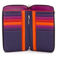 Mywalit|Zip|Round|Multi|Purse|with Shoulder strap|Sangria|Multi||Open|
