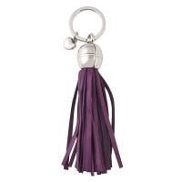 Large|Tassel|Key|Ring|408|Purple|