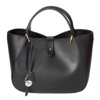 Small|Handbag|6850|Bridle|Hide|Black|