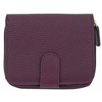 Tbe Tannery|Belveder|Deer|Leather|Deer Leather|Ladies Purse|Ladies Zip Around Purse|Wallet|Tab|Gifts For Her|Christmas|Gift Ideas|Ladies Leather Purse|Purple