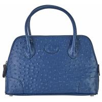 Bellini|Handbag|O3459|Printed|Ostrich|Navy|