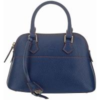 The Tannery|Boldrini|Small|Handbag|6532|Navy|Calf|