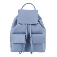 The Tannery|Mea|Backpack|D3472|Full|Grain|Pale Blue|