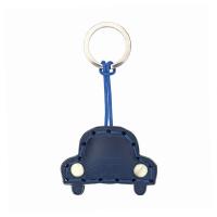 La cuoieria|car|keyring|accessory|Navy|leather|leather keyring|italy|the tannery|Automobile|vehicle|car keyring|