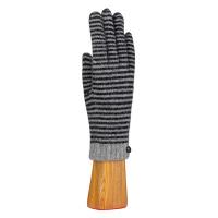 Angora|Striped|Glove|263i|Grey|