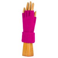 Wool/Angora|Knitted|Fingerless|Glove|146|Magenta|