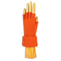 Wool/Angora|Knitted|Fingerless|Glove|146|Orange|