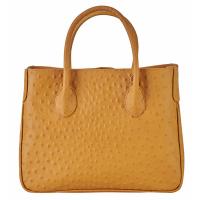 Chiara|Handbag|O3068|Printed|Ostrich|Sand|