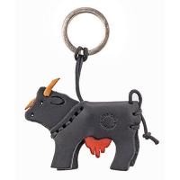 The Tannery|Cow|Keyring|P304|Black|