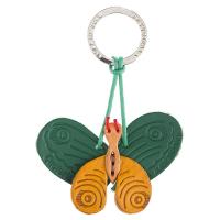 Key ring|The Tannery|Butterfly|Butterfly key ring|Christmas ideas|Birthday gifts|Gifts under £10|gifts for her|gifts for him|gifts for teens| leather gift ideas|anniversary gift ideas|3rd wedding anniversary|key holders|leather key rings|Green