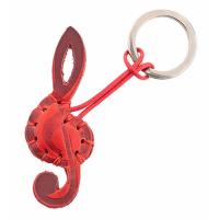The Tannery|Treble|Clef|Keyring|P336|Red|