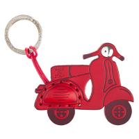 Key ring|The Tannery|Scooter|Scooter key ring|Moped)Novelty|Christmas ideas|Birthday gifts|Gifts under £10|gifts for her|gifts for him|gifts for teens| leather gift ideas|anniversary gift ideas|3rd wedding anniversary|key holders|leather key rings|Red