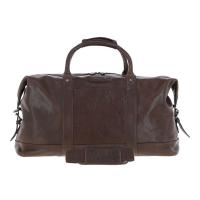 Austin|Leather|Holdall|Brown|