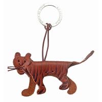 The Tannery|Tiger|Keyring|P305|Novelty|Brown|