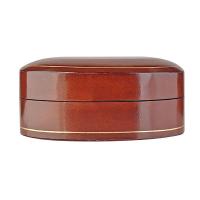 CAF|Leather|Horseshoe|Box|Brown|Side|