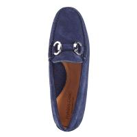 Cleo|Snaffle|Bar|Loafers|140|Navy|Top|