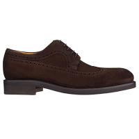 Berwick|Brogue Shoes|1680|Mens shoes|Mens suede shoes|Mens suede brogues| casual brogues|Mens suede brogue shoes|Dark Brown