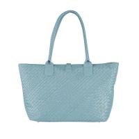 Woven|Handbag|5582/33|Powder Blue|Back|