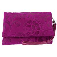 The Tannery|Clutch bag|738|Orchide|Clutch with strap|Leather clutc|Wedding|Occasions|Ladies leather clutch|Evening Bag|Wriststrap|Fuchsia