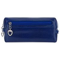 The Tannery|ARF|ARFlorence|Cosmetic Bag|Cosmetic|Bag|790|LUC|790 LUC|Make-Up?Make-up Bag|Accessories|Ladies cosmetic bag|Leather|Lizard|Printed Lizard|Christmas|Gift Ideas|Gifts for Her|Blue