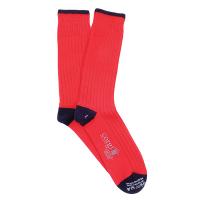 Corgi|Heel|Toe|Sock|Red/Navy|