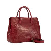 Handbag|9493918|Croc|Red|Angle|